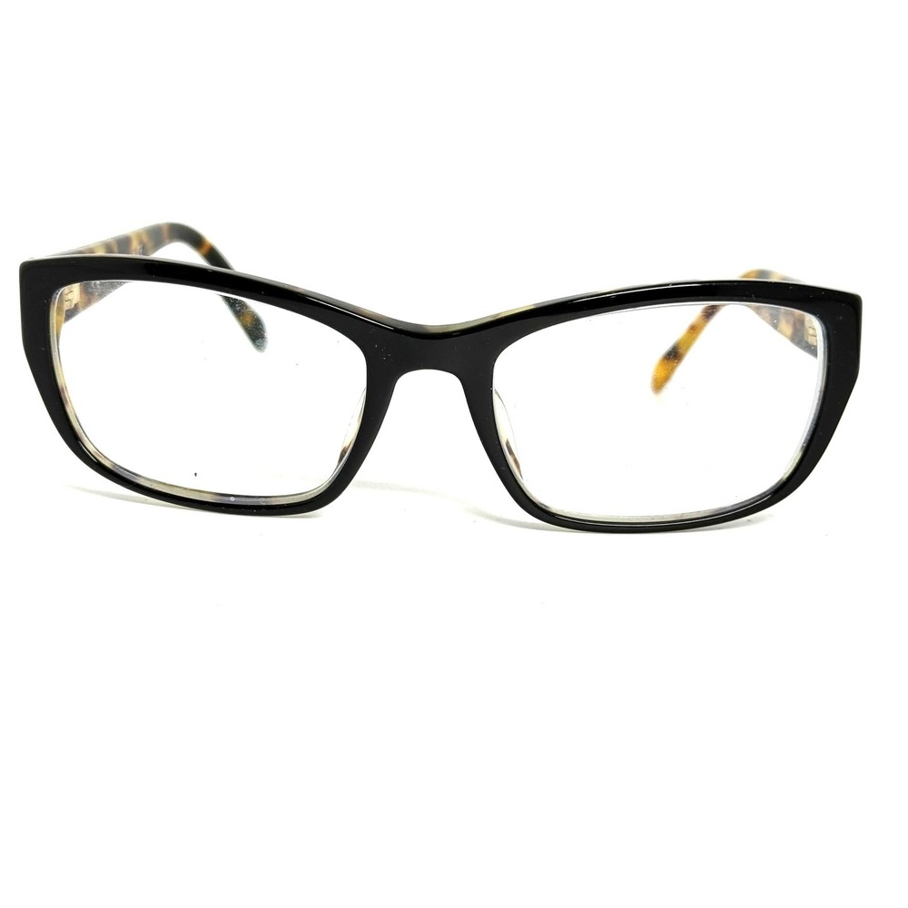 Prada VPR 18O-A Tortoise Shell Cat Eye Eyeglasses Frames Italy 54-18-135 NAI-1O1